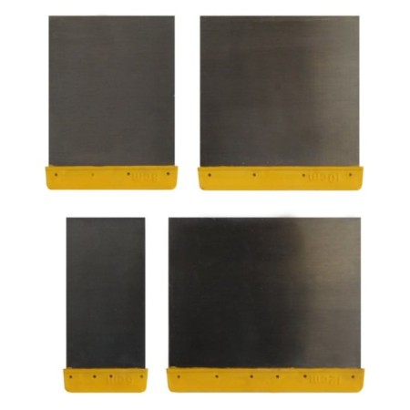 Set of spatula Encor 9992, steel, plastic handles, 50-80-100-120 mm, 4 pcs.-1