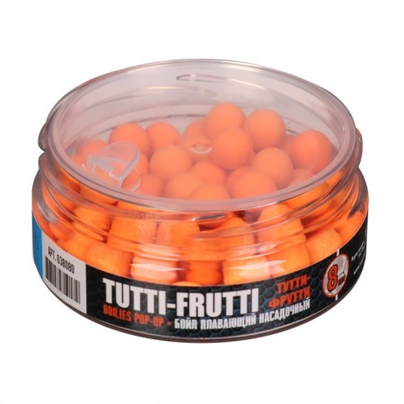 Broilers Floating Sonik Baits 8 mm Tutti Frutti Micron Fluo Pop-Ups, 50 ml-1
