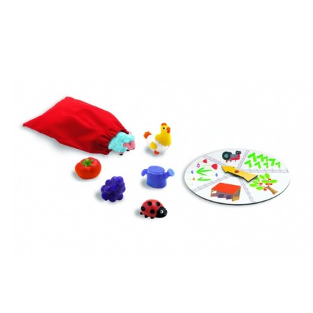 Tactile lotto "Farm", color mix-1