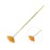 Brush fan synthetics, Hana fantasize No. 0 (hair length 20 mm), short matte handle