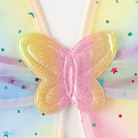 Carnival wings "butterfly", rainbow color-2