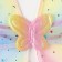 Carnival wings "butterfly", rainbow color