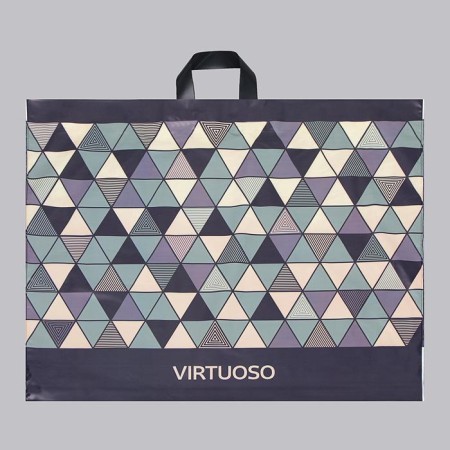 Virtuoso package, polyethylene with a loop pen, 71 x 55 cm, 90 μm