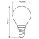 LED LED Feron, E14, 5 W, 230 V, white warm light