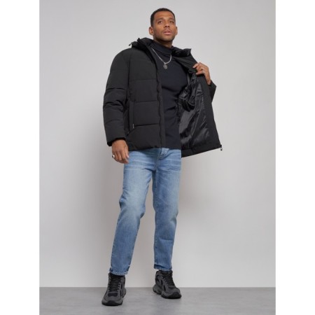 Male Winter jacket, size 54, black color-12