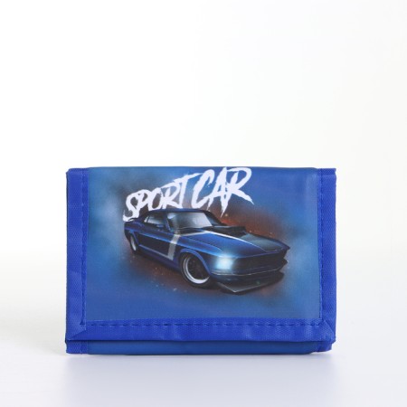 Children's wallet on Velcro "chosen", the color is blue