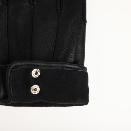 Gloves male, dimensionless, with insulation, black color-3