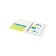 Folder with A4, 700 microns, 27 mm, calligrata duble neon, inner pocket, up to 180 sheets, yellow neon