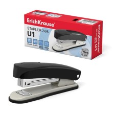 Stapler Erichkrause U1, No. 24/6, up to 30 sheets, black