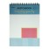 Sketchbook 18x25cm for pastel, 30 sheets "Geometry", hard cover, density 130 gr, mix