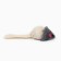 Fluffy mouse "pearl", 6 cm, gray/white