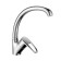 Decoroom DR70021 kitchen mixer, single -leaf, spout length 203 mm, chrome
