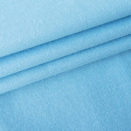 Roman curtain "Billy", size 80x150 cm, blue color-1