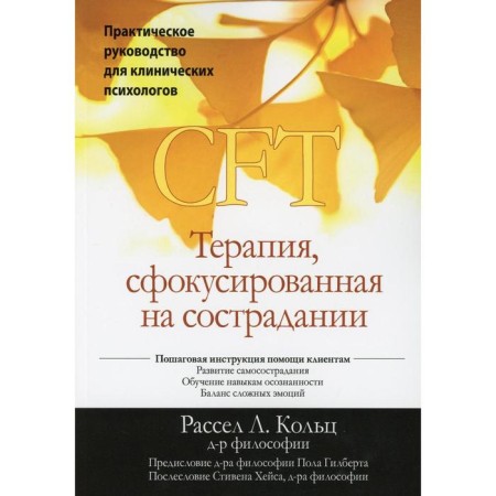 Therapy focused on compassion (CFT). Russell L. Kolts