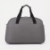 Sports bag with lightning, 2 external pockets, average size, color gray