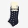 Women's socks, blue color/peas, size 25
