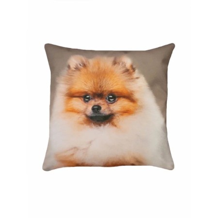 Decorative pillow "Spitz dog", size 40x40 cm