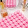 Soap rose, white-pink