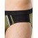 Men's panties, size 48, black color, green, 2 pcs