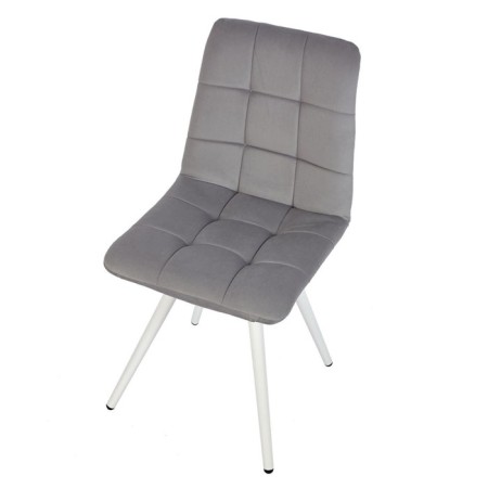 Dining stool Polini Home Berlin SM, the color is light gray-white