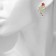 New Year! Earrings "New Year's" Christmas tree-fireplace, white-red color in gold