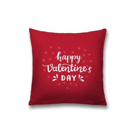 Decorative pillowcase "Valentine's Day", on a zipper, size 45x45 cm