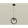 AMBRELLA LIGHT AMBRELLA, TRADITIONAL DIY, XB9102153, GX53, Black Sand, White matte color