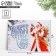 Postcard-Mini "Magic New Year!", Santa Claus, 6 x 8 cm, New Year