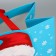 Gift package "Snowman", 30 x 30 x 15 cm, new year
