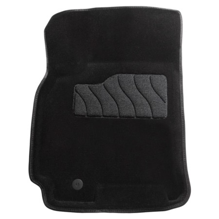 Pile rug for Chevrolet Lacetti, 2004-2013, black-1