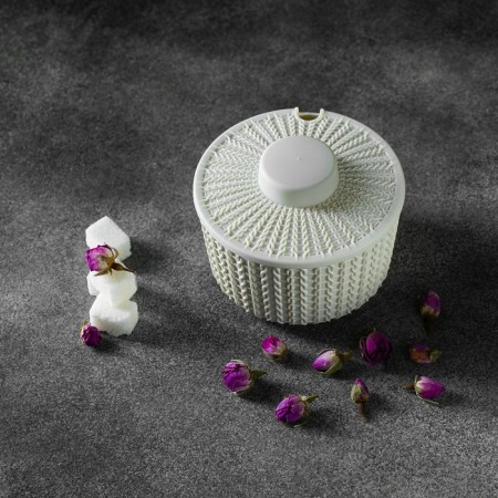 Sugar "knitting" 450 ml, white color-3