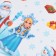 Santa Claus and Snow Maiden windows, reusable, 33 x 50 cm, New Year