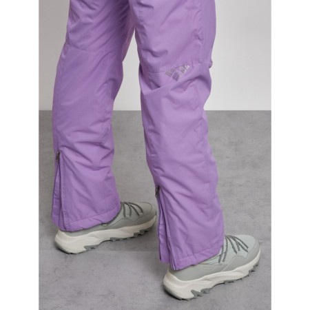 Semicunners of women's winter, size 50, purple color-12