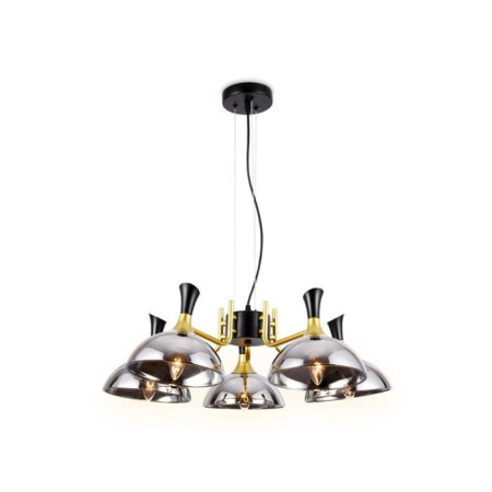 Ambrella Light Traditional, 5x40W E27 chandelier, Black gold color