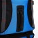 Tourist backpack on lightning, 4 outer pockets, blue/black color