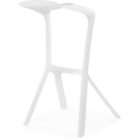 MAGA MEGA chair plastic, white 50x43x80 cm-3