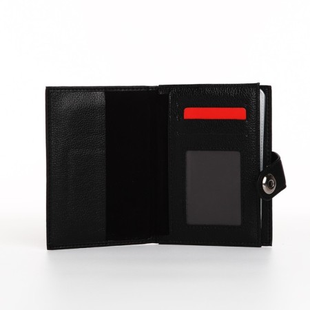 Cover on the magnet, for auto documents and passports, black color-3
