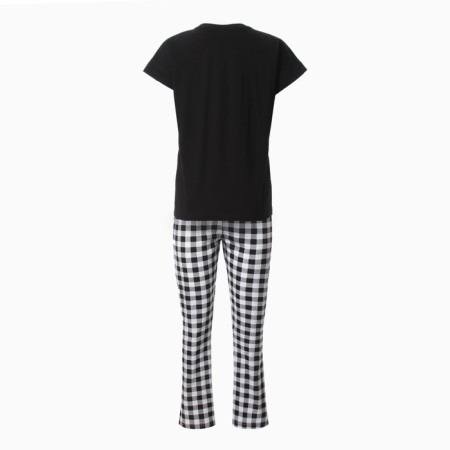 Home Home Feel Good set (T -shirt, trousers), black color, size 46-5