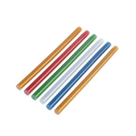 The adhesive rods of the tundra, 11 x 200 mm, multi -colored with sparkles, 6 pcs.-4