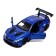 Metal machine BMW M6 GT3, 1:44, inertia, doors open, blue color