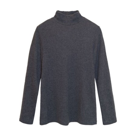 Female turtleneck, size 58, color graphite melange