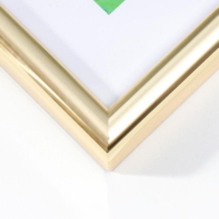 Photo frame A4 21x30 cm 45-O format (f) gold (plastic screen)-1