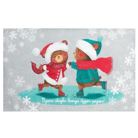 Kitchen towel "New Year's fairy tale" 35x60cm-1