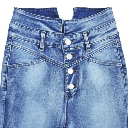 Jeans for girls, height 152 cm, blue color-2
