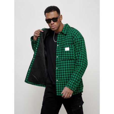 Male windbreaker, size 48, green color-12