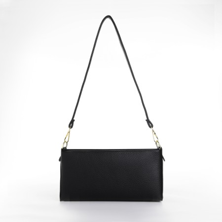 Bag Women's Cross-Bodi with a zipper, black color