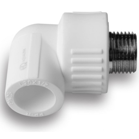 Combined square Aqualink, D = 20 mm x 1/2 ", external thread