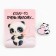 Icon on the postcard "Panda", 3.3 x 3.1 cm