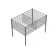 Partition for a promo-steel depth, 60 cm, color chromium