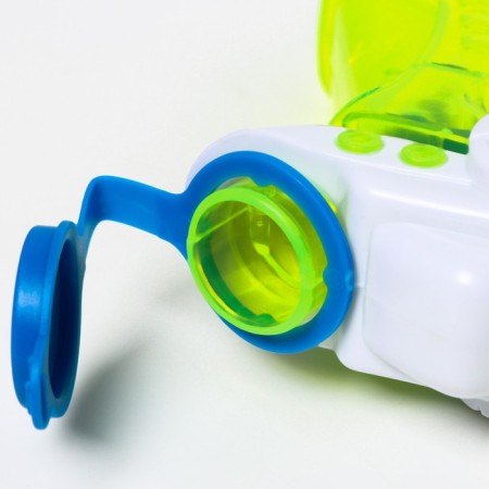 Water gun "Blaster", blue tractor mix-4
